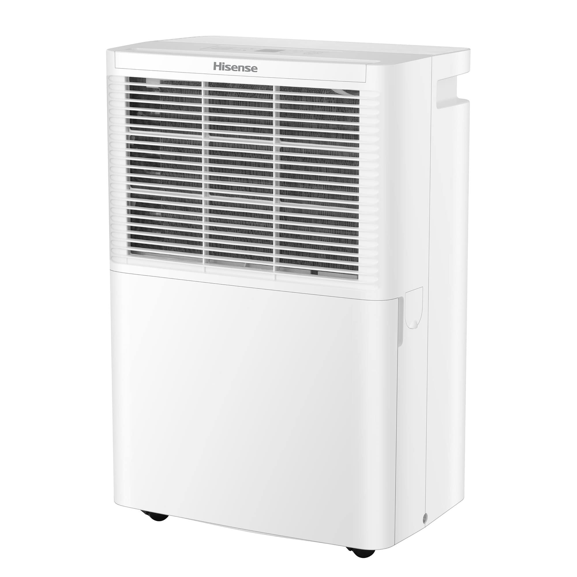 Front. Hisense - Hisense 25 Pint 6 Quart Bucket Capacity Dehumidifier - White.