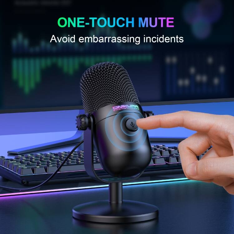 ONE-TOUCH MUTE  
Avoid embarrassing incidents
