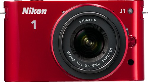 Best Buy: Nikon 1 J1 10.1-Megapixel Digital Compact System Camera