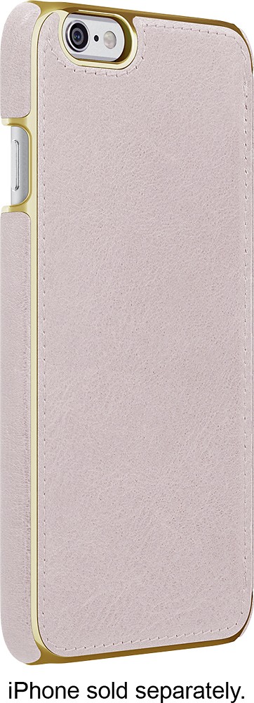 ADOPTED Leather Folio Case for Apple® iPhone® 6 and 6s Blush/Gold ...