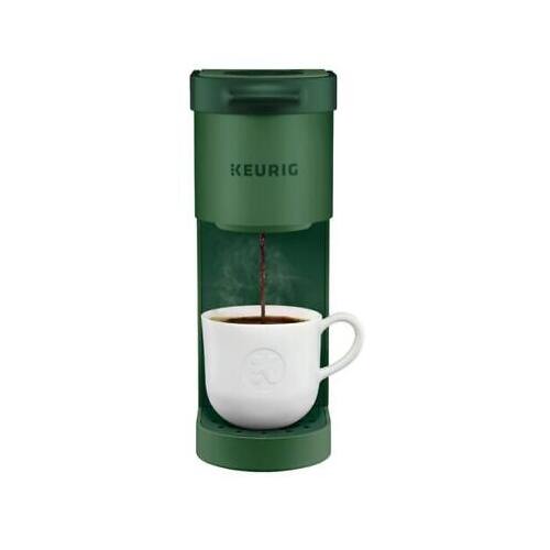 Angle. Keurig - .Keurig K-Mini Plus 12 oz Coffee Maker | Evergreen | Single Serve - N/A.