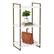 Alt View 12. Honey-Can-Do - 3-Tier Tubular Metal Shelf - Olive.