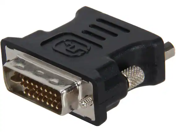 Front. StarTech.com - StarTech.com DVIVGAMFBK DVI to VGA Cable Adapter - Black - M/F - DVI-I to VGA Converter Adapter.