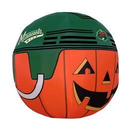 Sporticulture - Minnesota Wild 4' Inflatable Jack-O'-Helmet - Multicolor