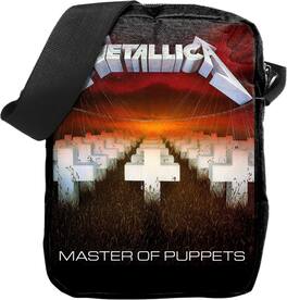 PopMarket - Metallica - Rocksax - Metallica - Master of Puppets - Crossbody Bag with Stash Pockets (Black) - Multicolor