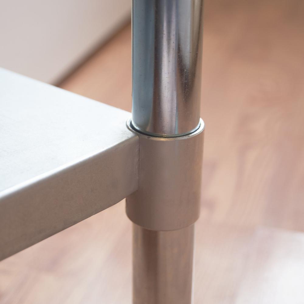 Alt View 3. Sportsman Pro-Series - Stainless Steel Work Table 24 x 24 Inches - Silver.