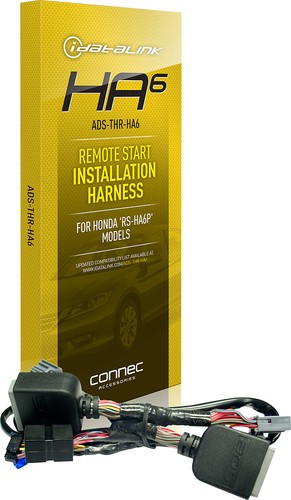 iDatalink - T-Harness HA6 Installation Kit for Select 2013-2016 Honda and Acura Vehicles - Multi
