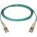 Alt View Standard 20. Tripp Lite - Fiber Optic Duplex Patch Cable - Aqua Blue.