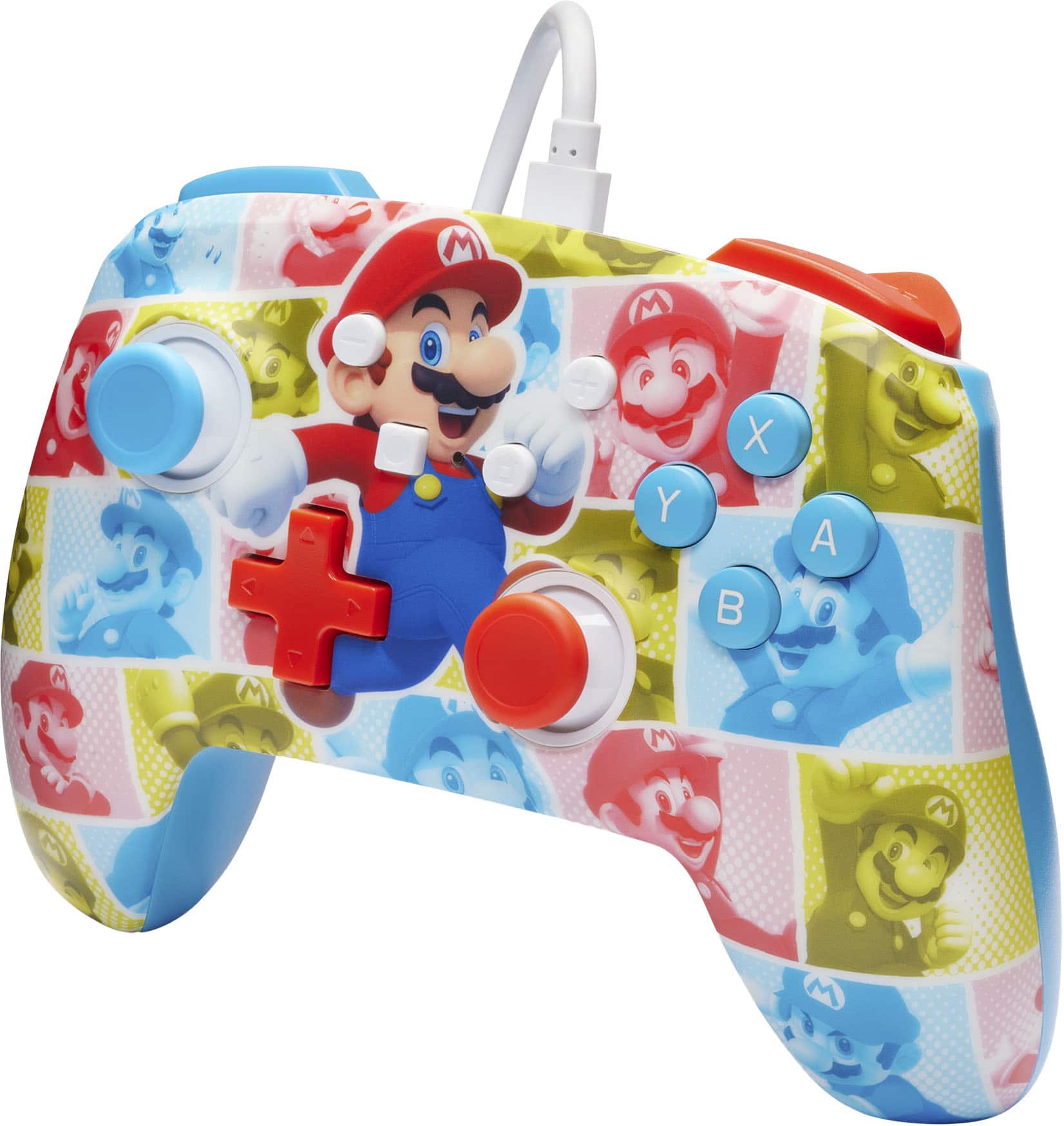 Left. PowerA - Enhanced Wired Controller for Nintendo Switch - Various.