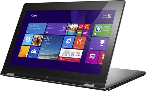  Lenovo - 2-in-1 13.3&quot; Refurbished Touch-Screen Laptop - Intel Core i5 - 4GB Memory - 128GB SSD - Silver Gray