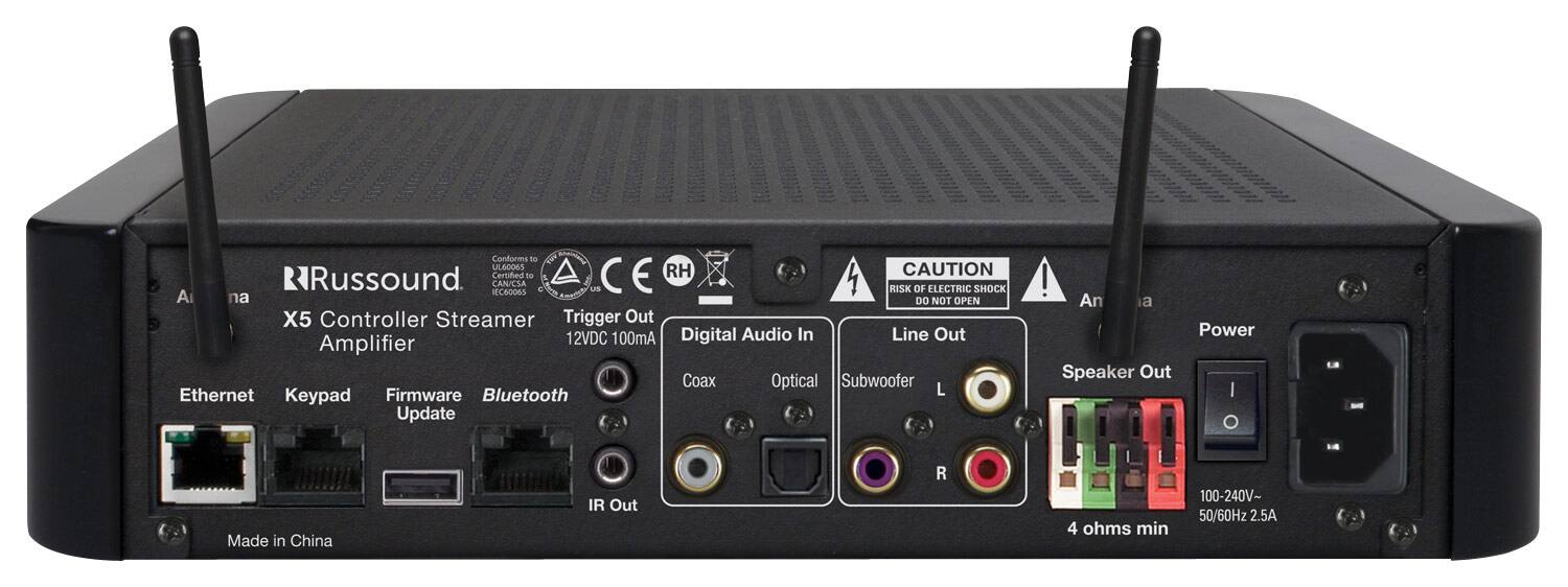 Best Buy Russound X5 Controller Streamer Amplifier Black X5