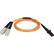 Alt View Standard 20. Tripp Lite - Fiber Optic Duplex Patch Cable - Orange.