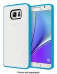 Front Zoom. Incipio - Octane Pure Case for Samsung Galaxy Note 5 Cell Phones - Clear/Blue.