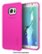 Front Zoom. Incipio - NGP Soft Shell Case for Samsung Galaxy S6 edge Plus Cell Phones - Pink.