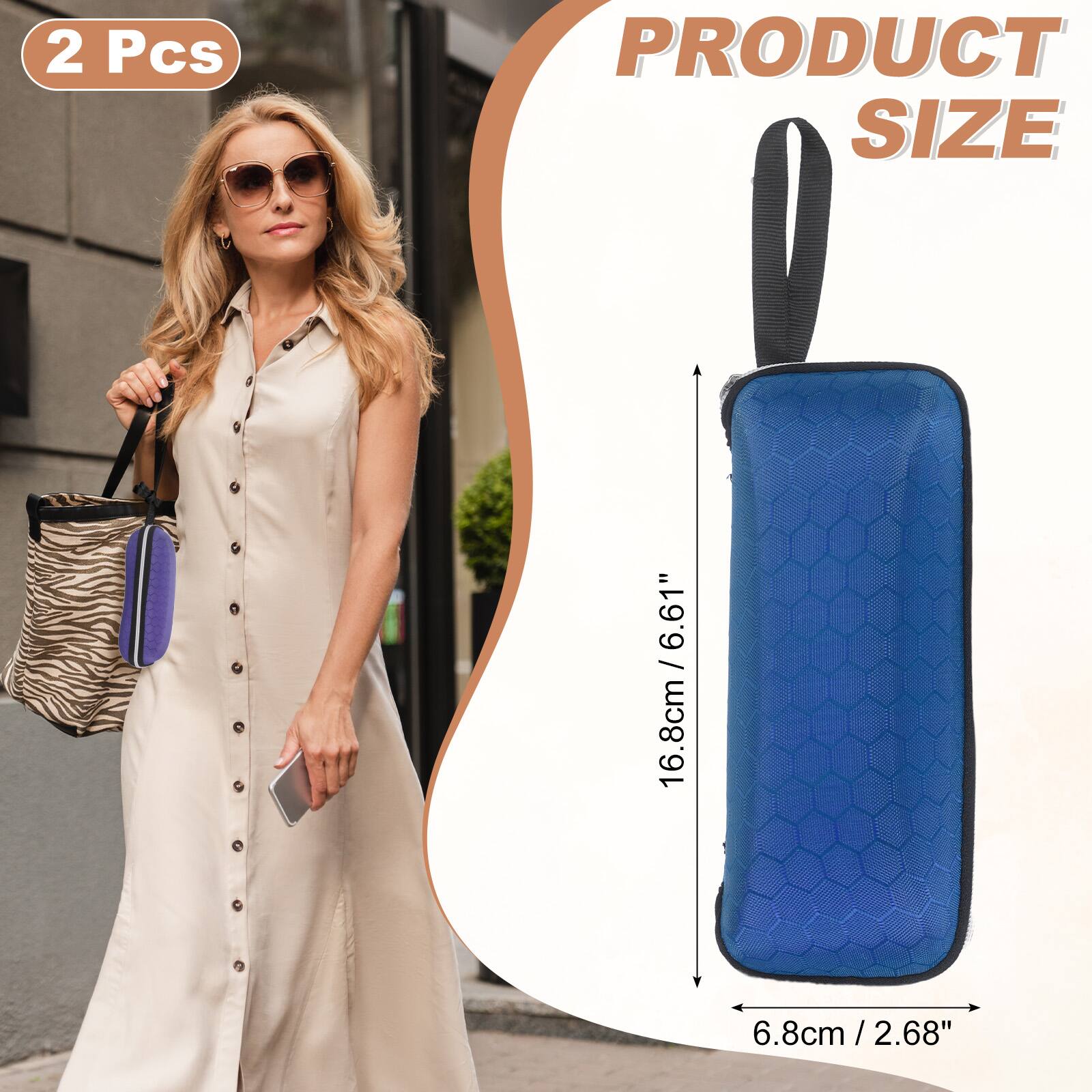 2 Pcs  
PRODUCT SIZE  
6.61" / 16.8cm  
6.8cm / 2.68"