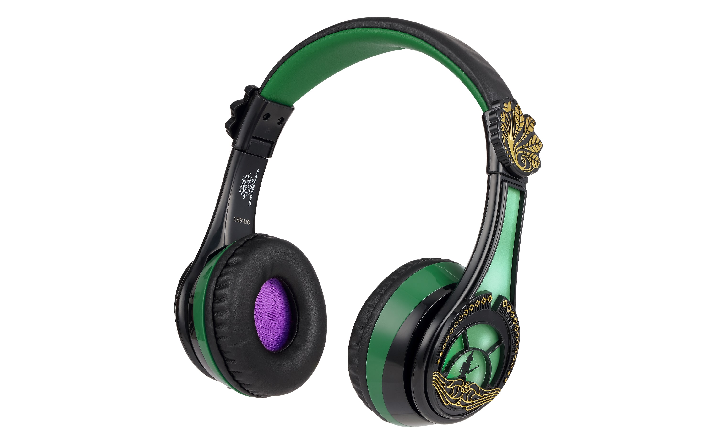 eKids Wicked Elphaba Bluetooth Headphones for Kids, Wireless