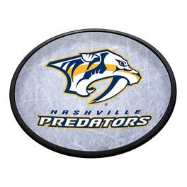 The Fan-Brand - Nashville Predators 18'' x 14'' Team Slimline Illuminated Wall Sign - Multicolor