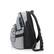 Left. TUMI - Alpha Bravo Navigation Backpack - Pearl Gray Mesh.