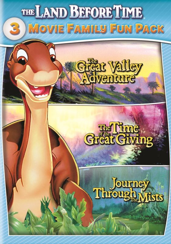  The Land Before Time II-IV: 3-Movie Family Fun Pack [2 Discs] [DVD]