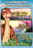 The Land Before Time II-IV: 3-Movie Family Fun Pack [2 Discs] [DVD] - Front_Original
