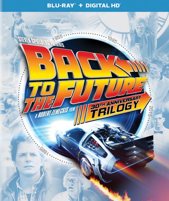  Back to the Future: 30th Anniversary Trilogy [Blu-ray] [4 Discs]