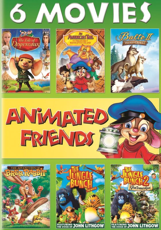  Animated Friends 6-Movie Collection [2 Discs] [DVD]