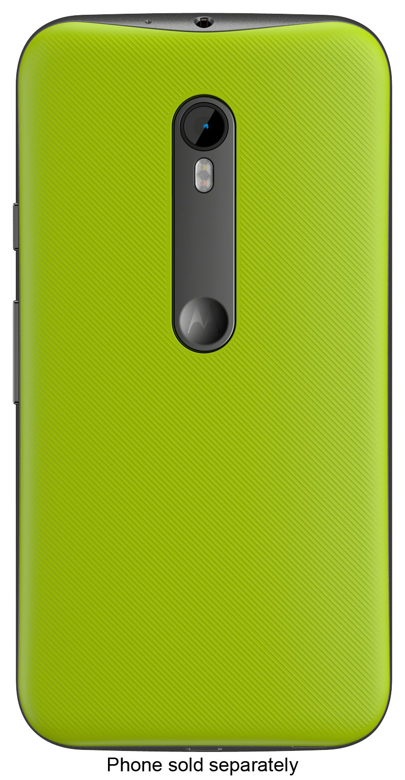 straal Eik Winkelier Best Buy: Motorola Shell Back Cover for MOTO G (3rd Gen.) Lemon lime 89817N