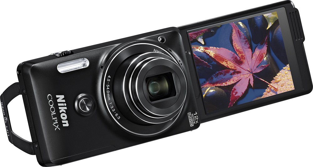 Best Buy: Nikon Coolpix S6900 16.0-Megapixel Digital Camera Black
