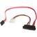 Front Standard. Startech - 18in SAS 29 Pin to SATA Cable - Red.