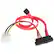 Top Standard. Startech - 18in SAS 29 Pin to SATA Cable - Red.