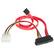 Alt View Standard 20. Startech - 18in SAS 29 Pin to SATA Cable - Red.