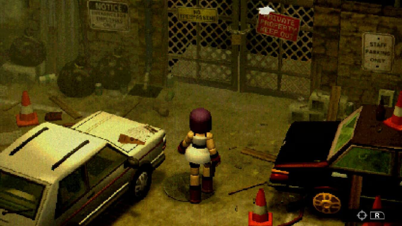 The text in the image reads: "NOTICE PRIVATE PROPERTY KEEP OUT."