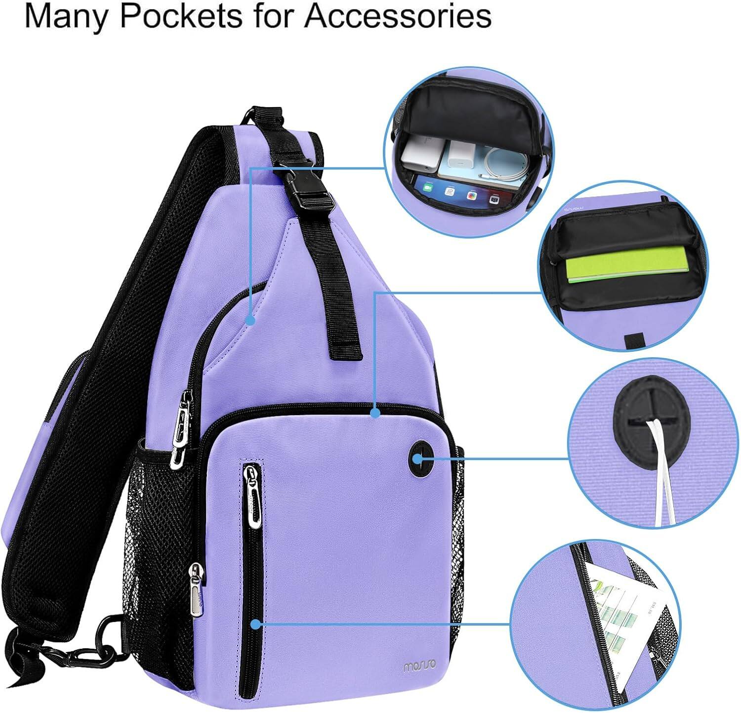 Many Pockets for Accessories