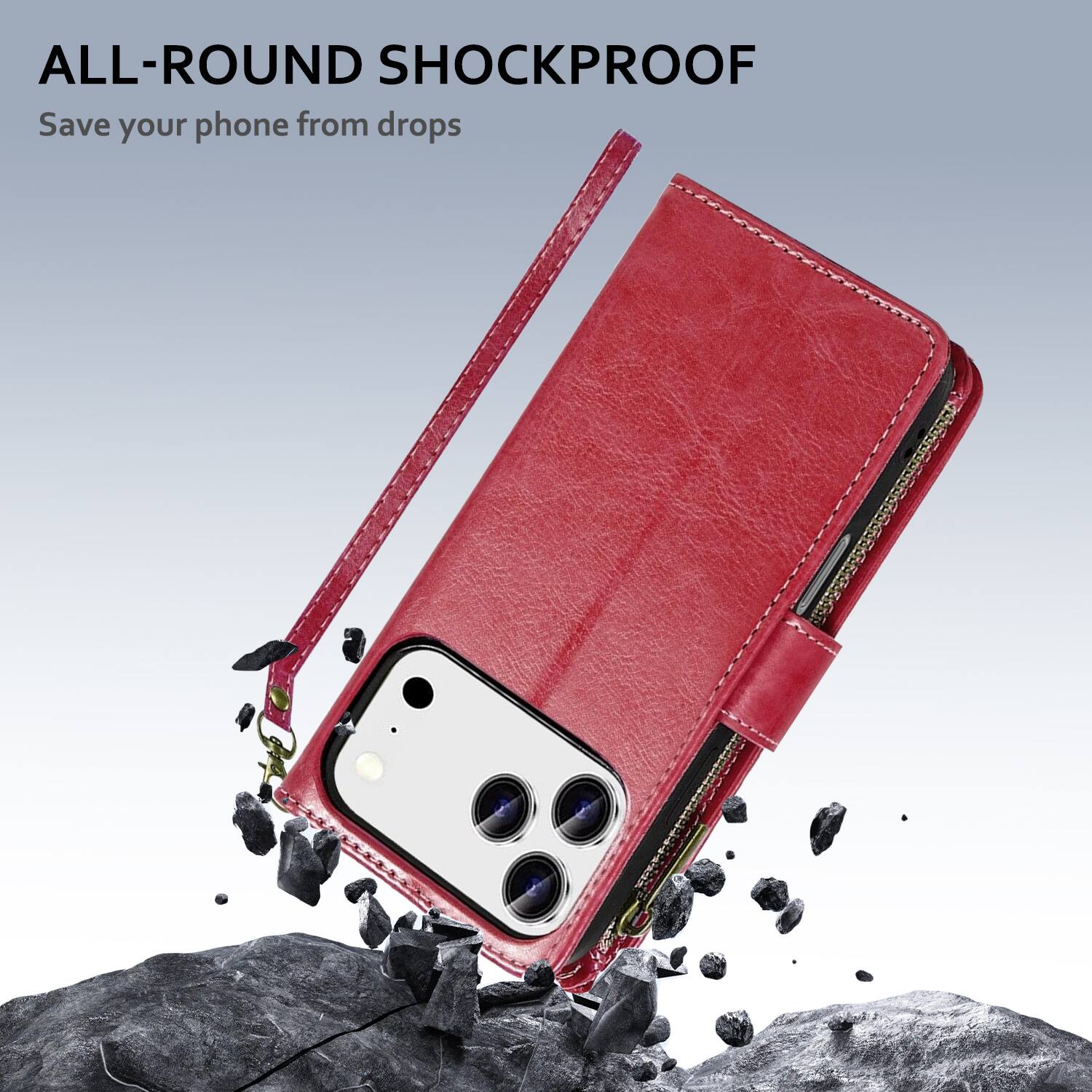 ALL-ROUND SHOCKPROOF  
Save your phone from drops