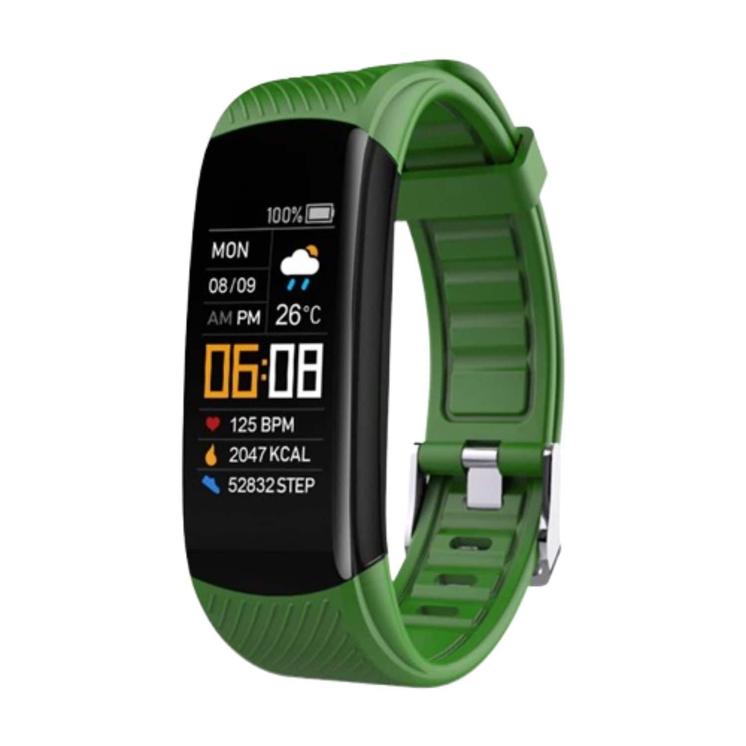 Home Collection - Smart Watch Activity Tracker Fitness – Green - Green - (2024)