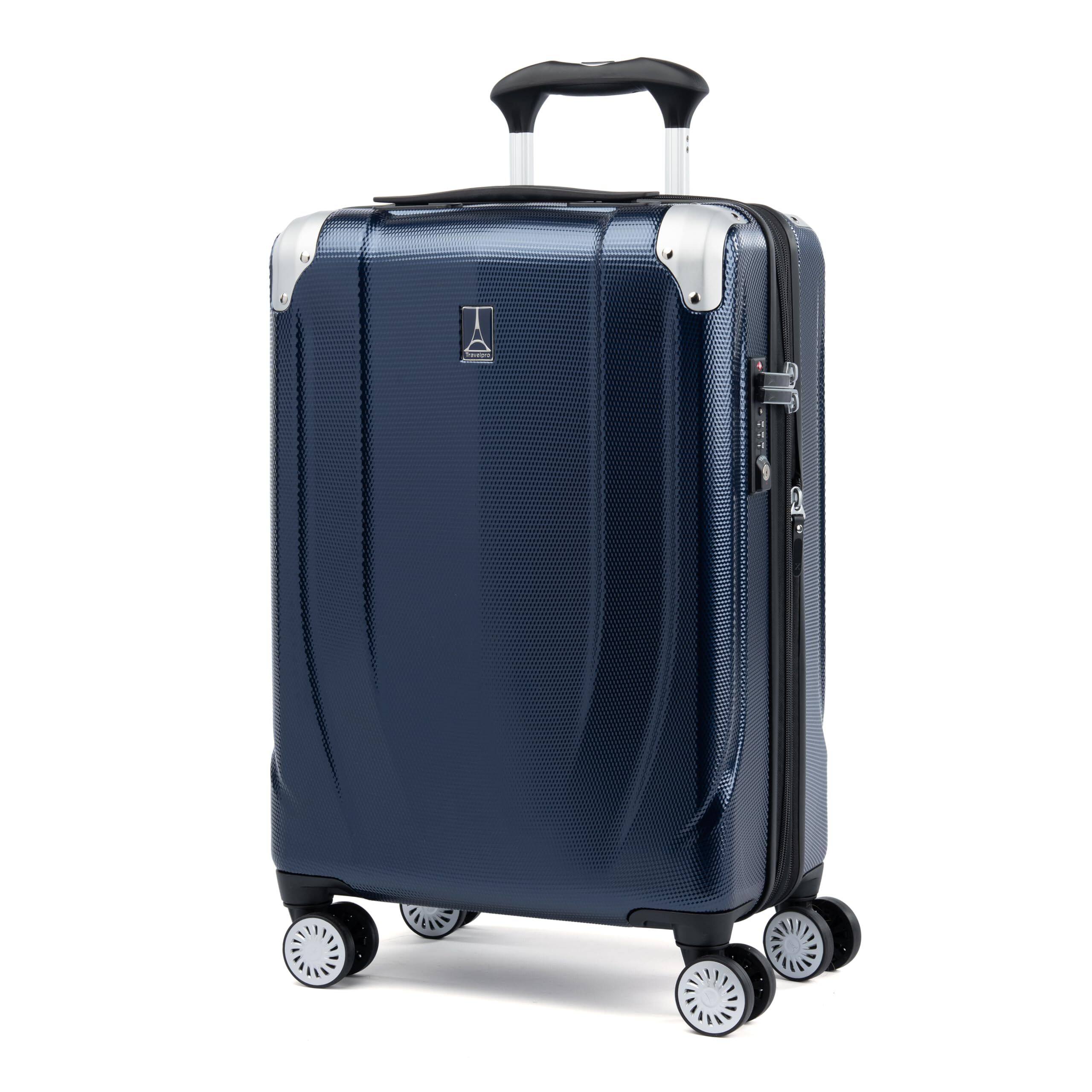 Angle. Travelpro - Travelpro Pathways 3 Hardside Expandable 21" Carry On Spinner - Royal Blue.