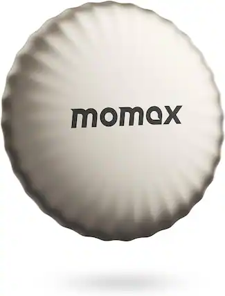Front. Momax - MOMAX Tracker Tag, Works with Apple Find My, Sound Location, Key Locator Tracker for Luggage, Suitcase, Wallet, Gold - Gold.