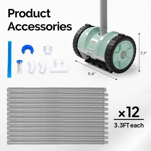 Product Accessories  
VINGLE  
7.7"  
11.4"  
x 12  
3.3FT each