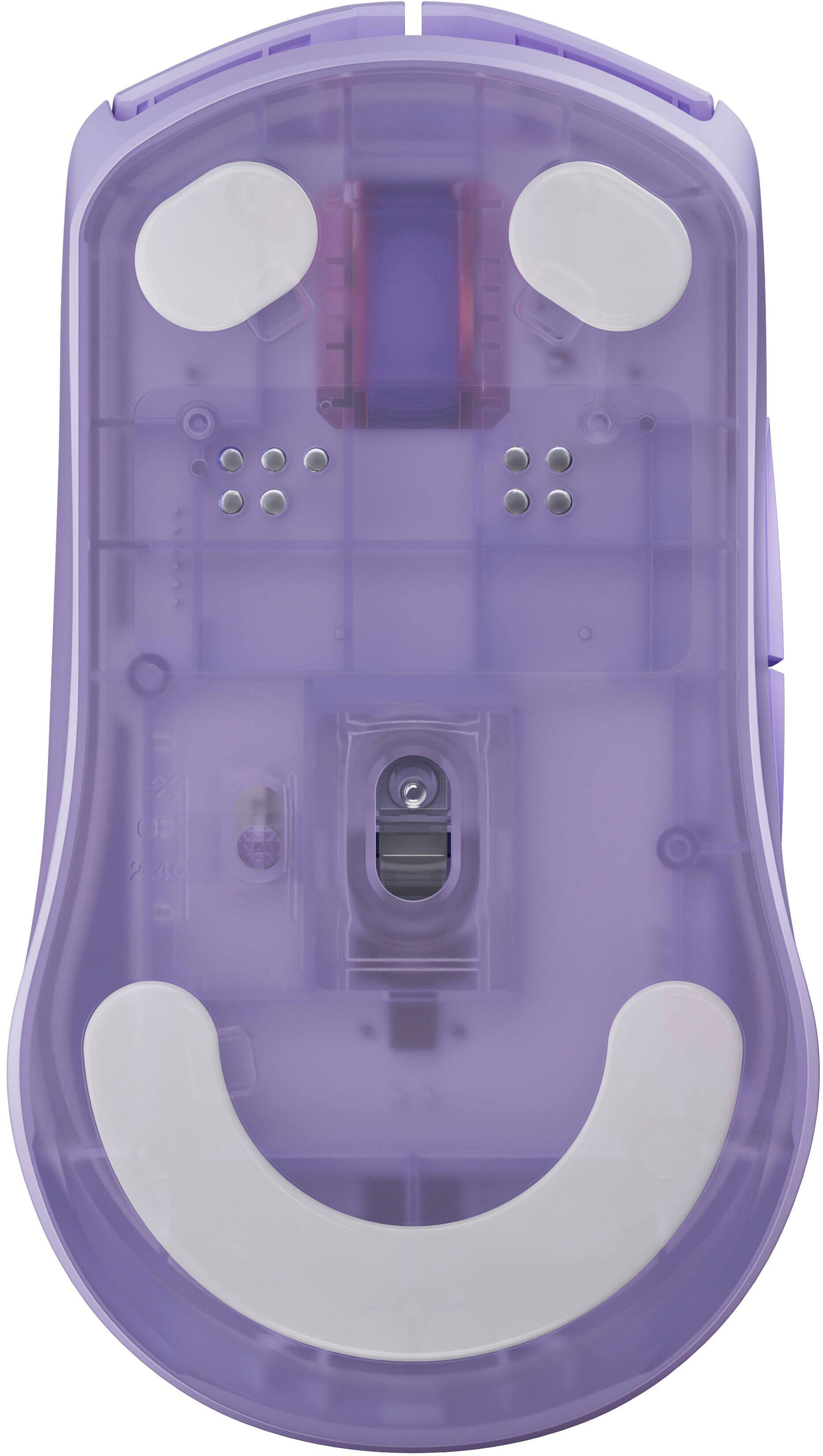 Alt View 8. SteelSeries - Rival 3 Gen 2 Wireless Optical Gaming Mouse with Ultra-fast clicks - Lavender.