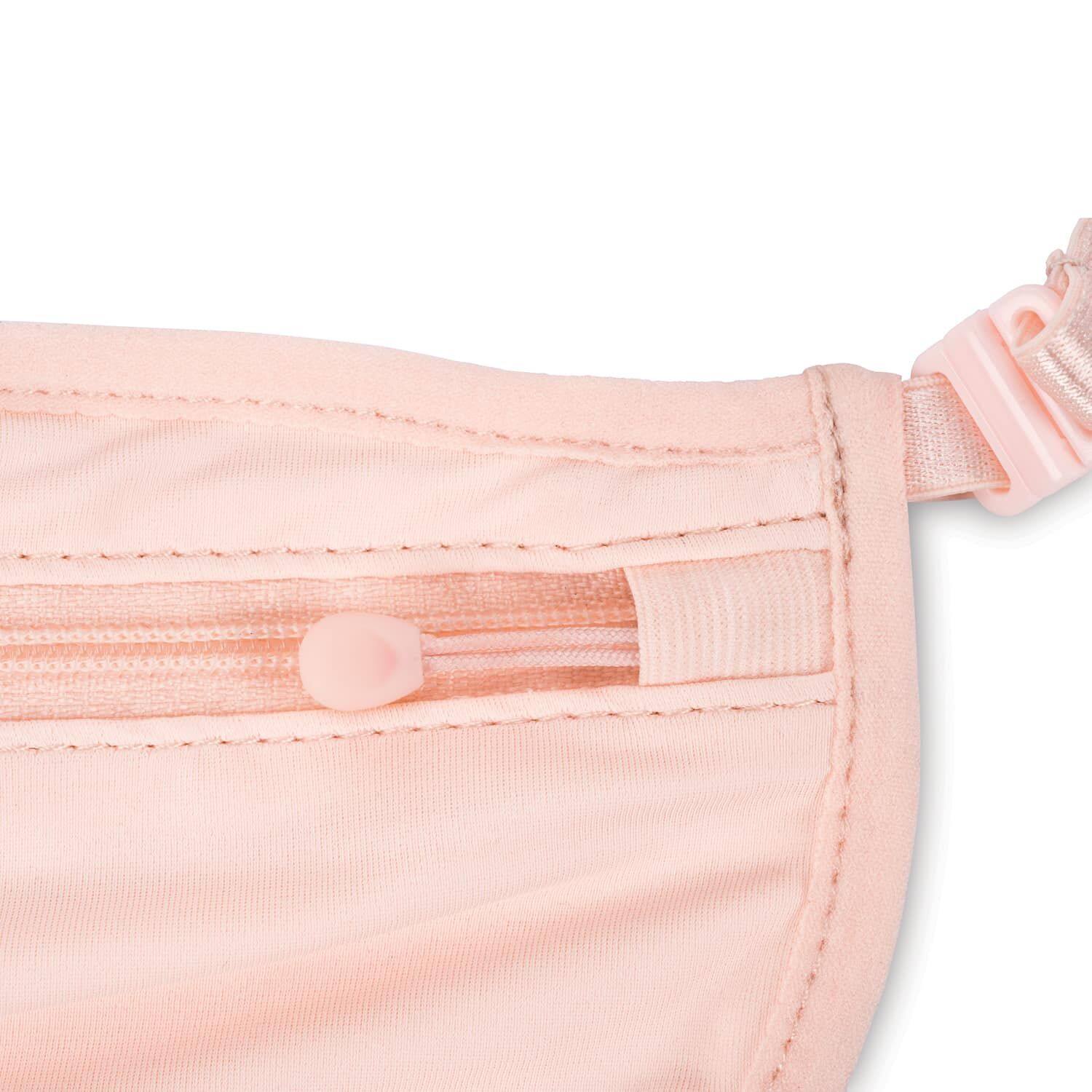 Back. Pacsafe - Pacsafe Coversafe S100 Secret waist band - Orchid Pink.