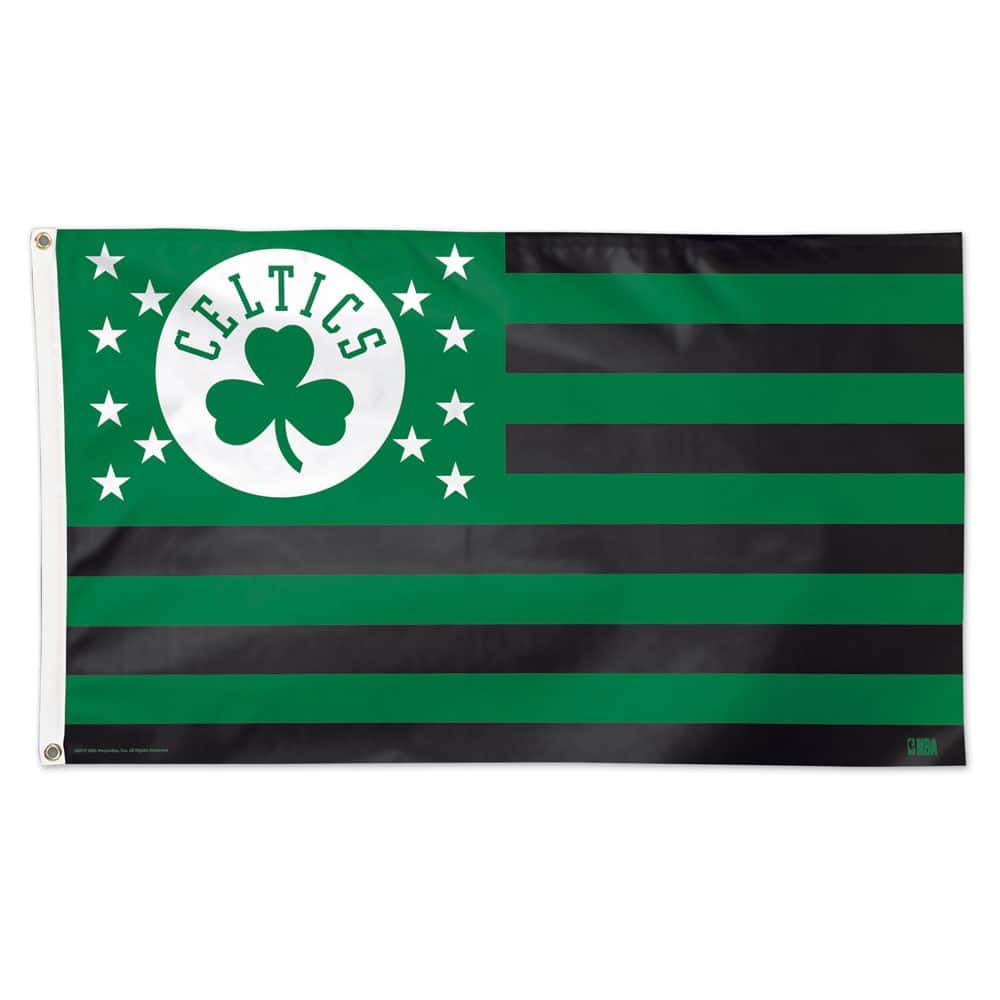 Photos - Other Decoration Boston Acoustics WinCraft - Boston Celtics Single-Sided 3' x 5' Deluxe Team Colors Flag - Multicolor 