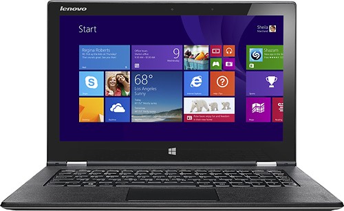  Lenovo - 2-in-1 13.3&quot; Refurbished Touch-Screen Laptop - Intel Core i7 - 8GB Memory - 256GB SSD - Silver Gray