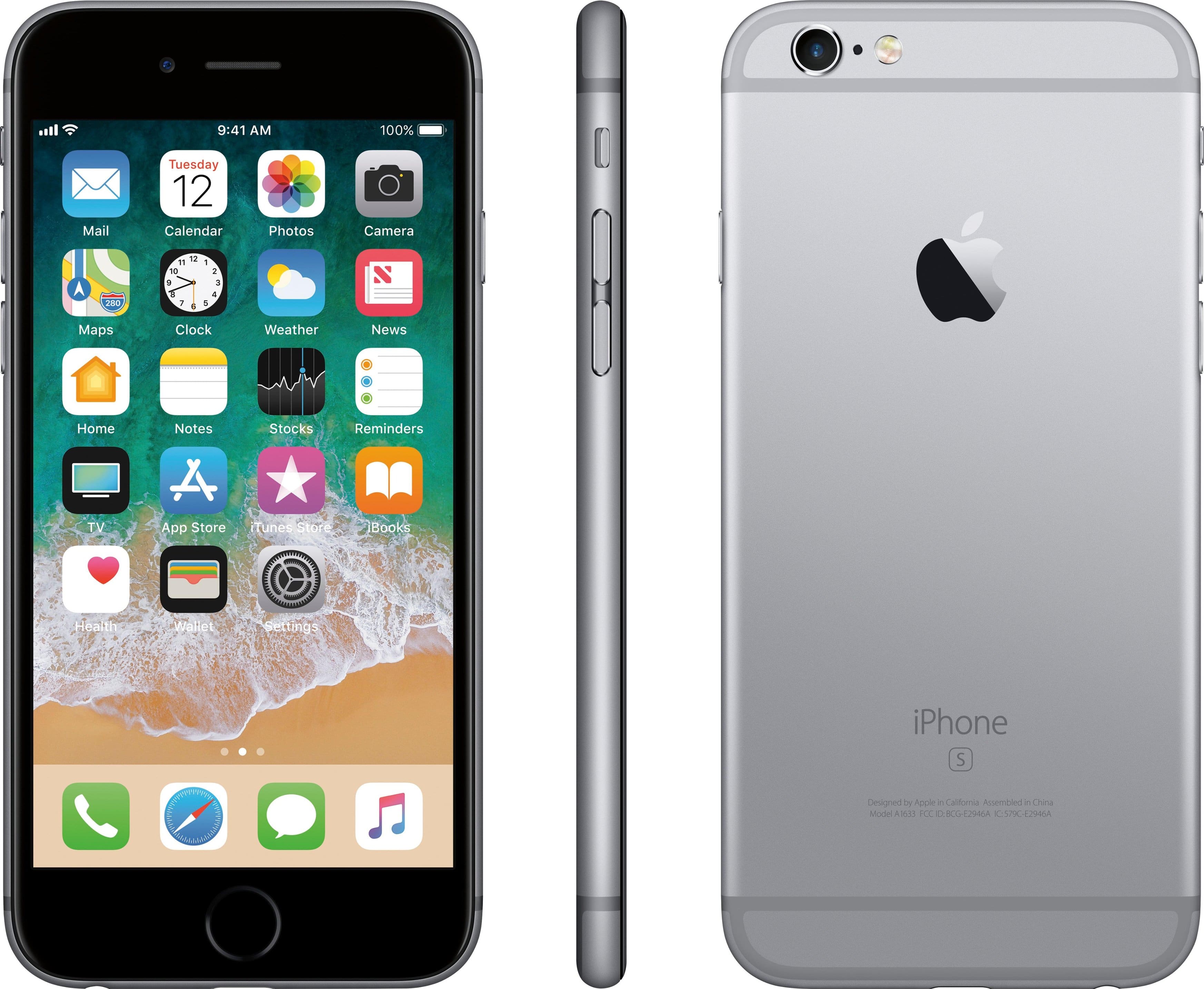 iPhone 6s Space Gray 32 GB Softbank-