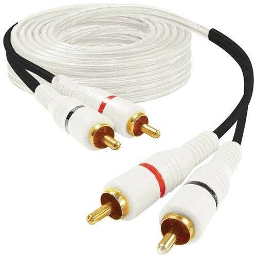 Front Standard. Pyle - Waterproof RCA Cable.
