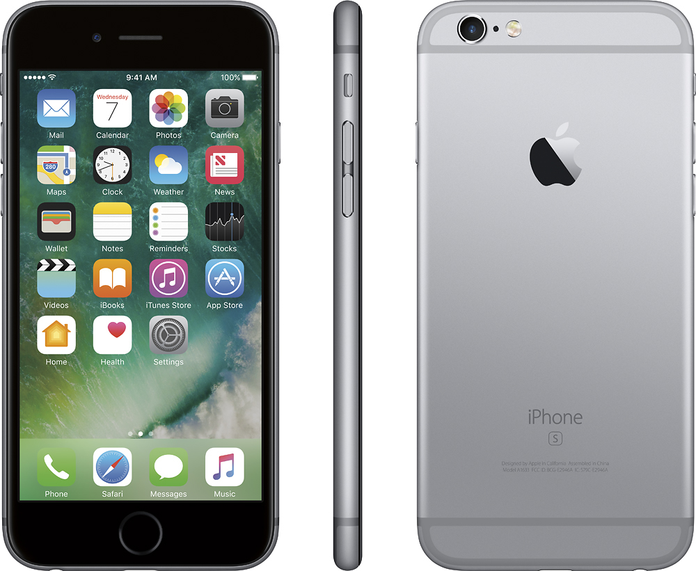 スマートフォン/携帯電話 スマートフォン本体 Apple iPhone 6s 16GB Space Gray (Sprint) MKT72LL/A - Best Buy
