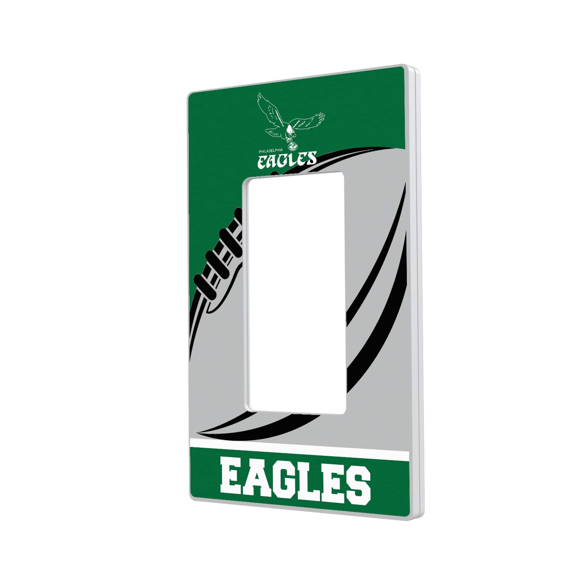 Keyscaper - Philadelphia Eagles Passtime Design Single Rocker Lightswitch Plate - Multicolor price history on PriceWatchPro