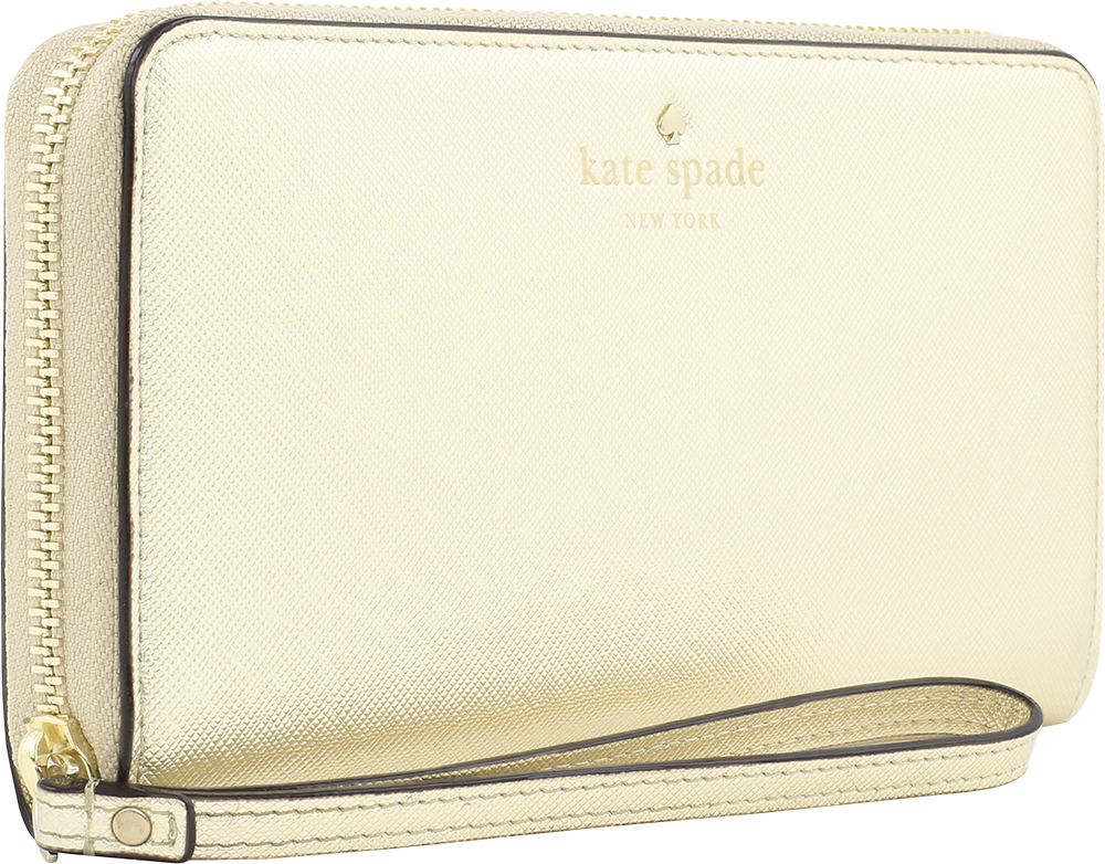 Angle View: kate spade new york - Case for Most Cell Phones - Gold