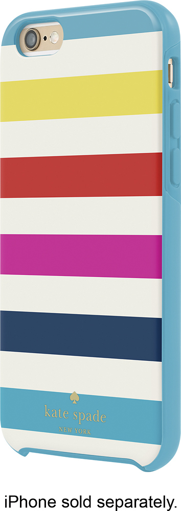 Best Buy: kate spade new york Hybrid Hard Shell Case for Apple® iPhone ...