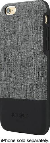 JACK SPADE - Color-Block Case for Apple® iPhone® 6 Plus and 6s Plus - Tech Oxford Gray - Larger Front
