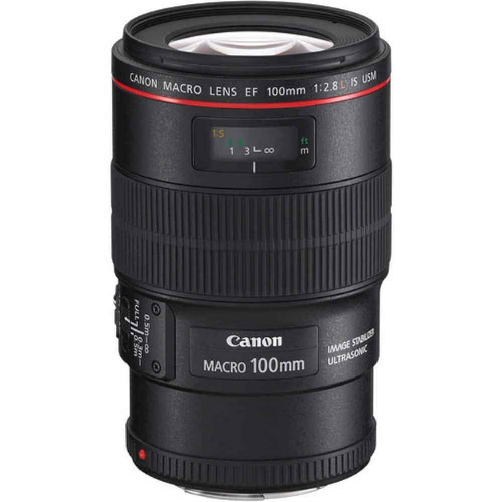 CANON IS USM MACRO LENS EF 100mm 1:2.8L
1:5 E 1
3 L
8
ft m
FULL 5m FULL-18.3m- 0.5m-
Canon IMAGE STABILIZER MACRO 100mm ULTRASONIC